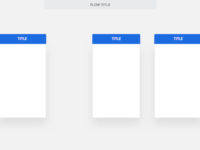 Responsive UX Flow