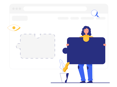 Website Building Illustration